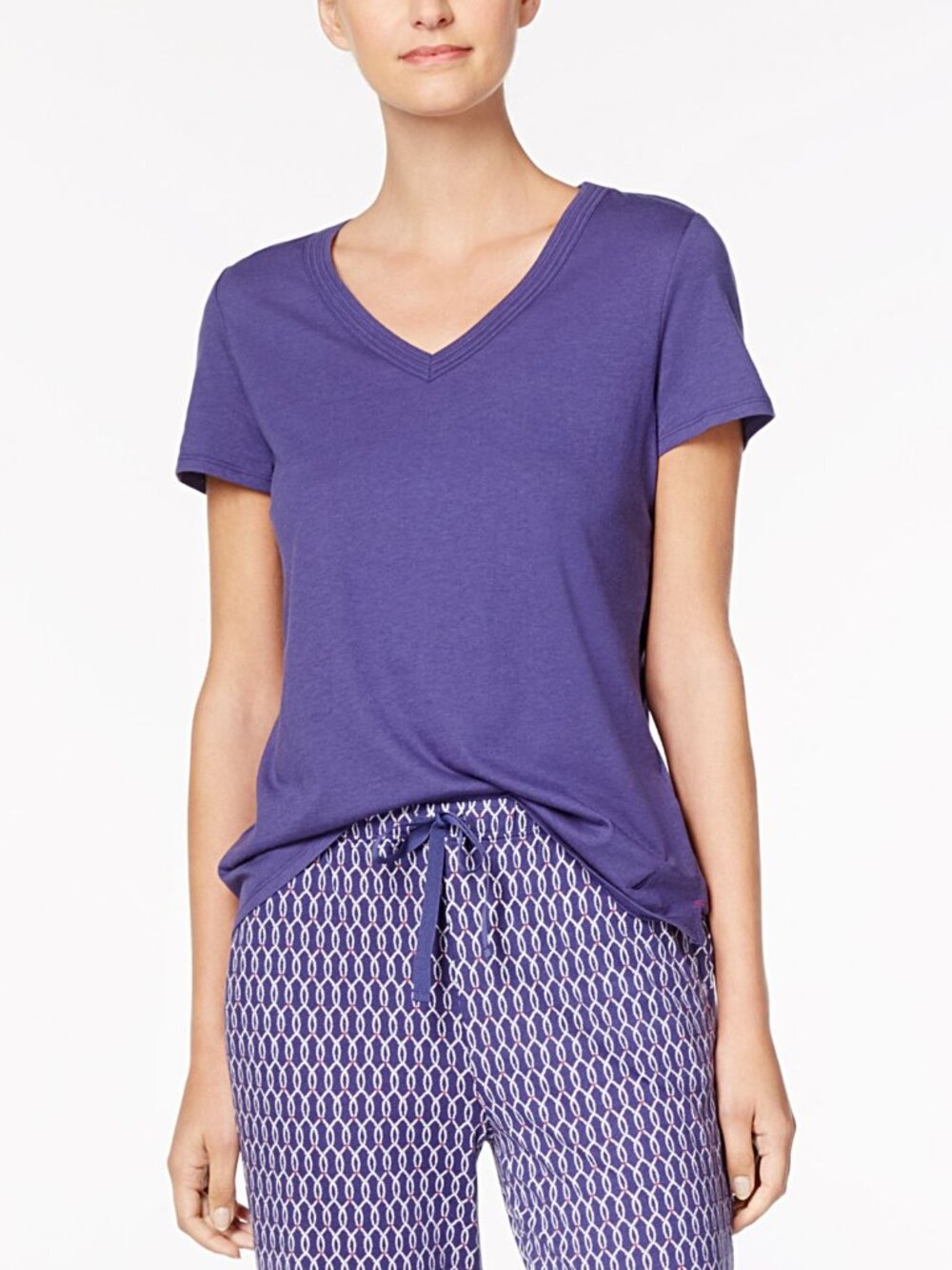 Nautica Womens V Neck T-Shirt